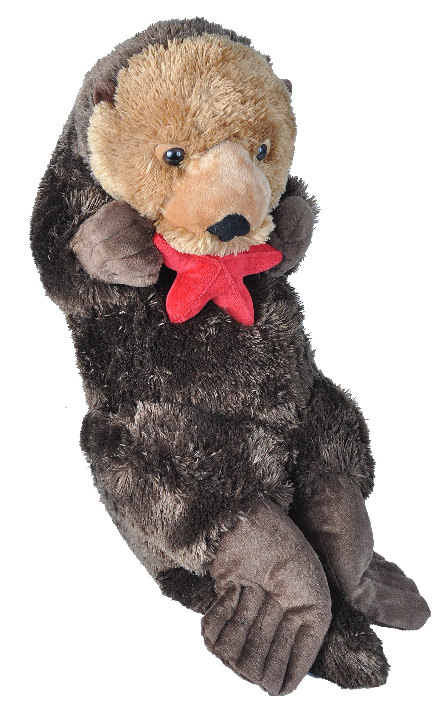 Wild Republic Jumbo Sea Otter Plush, Giant Stuffed Animal, Plush Toy, Gifts for Kids, 30 Inches