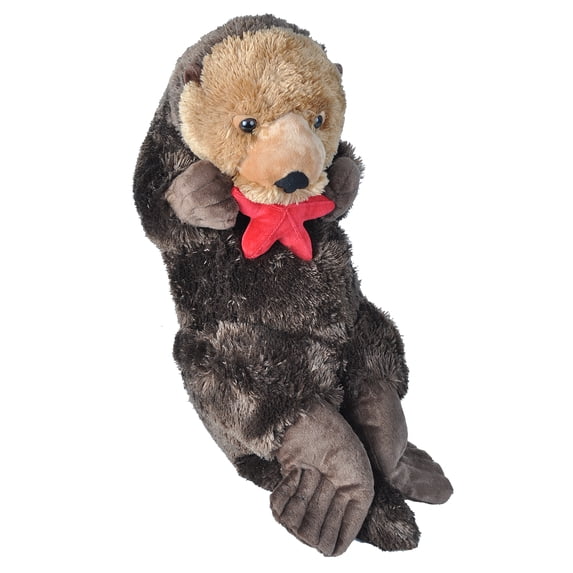 Wild Republic Jumbo Sea Otter Plush, Giant Stuffed Animal, Plush Toy, Gifts for Kids, 30 Inches