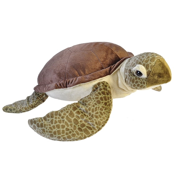 Wild Republic Jumbo Sea Turtle Plush, Giant Stuffed Animal, Plush Toy, Gifts for Kids, 30 Inches