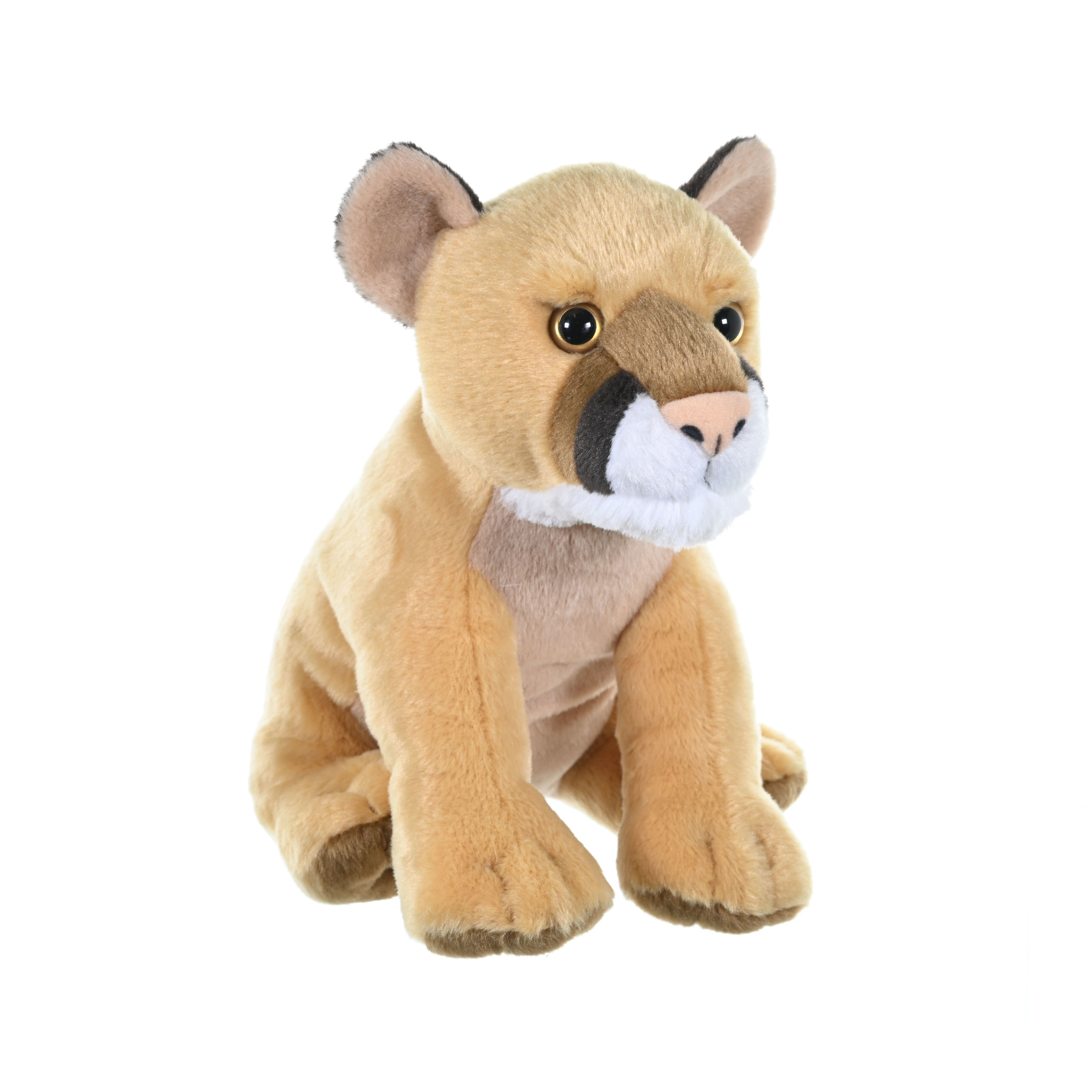 Wild Republic Cuddlekins Mountain Lion Stuffed Animal, 12 Inches ...