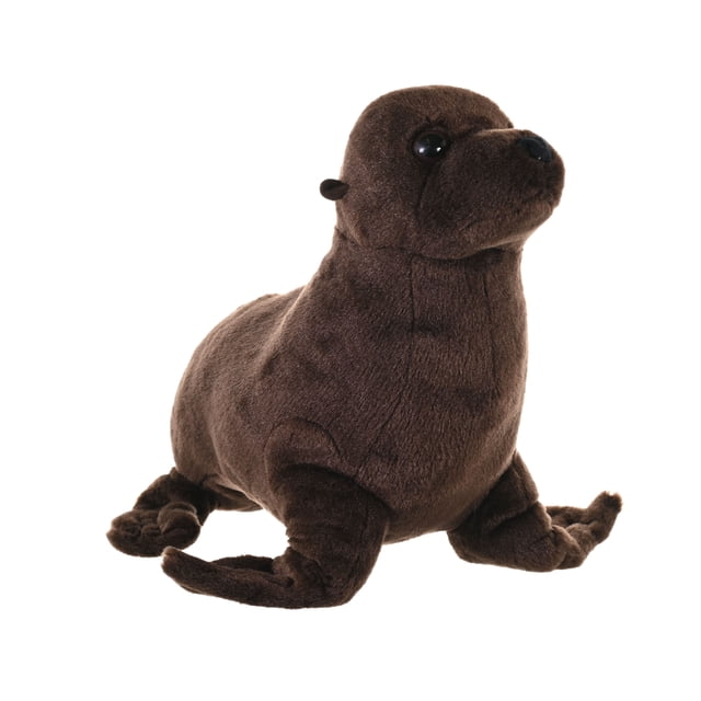 Wild Republic Foilkins Purple Seahorse Stuffed Animal - 12 Inch Plush Toy Made From Recycled Materials