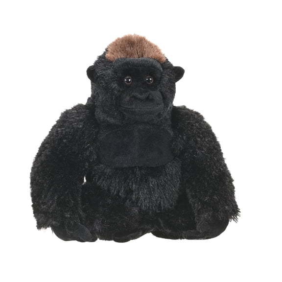 Wild Republic Silverback Gorilla Plush, Stuffed Animal, Plush Toy, Gifts for Kids, Cuddlekins 12 Inches