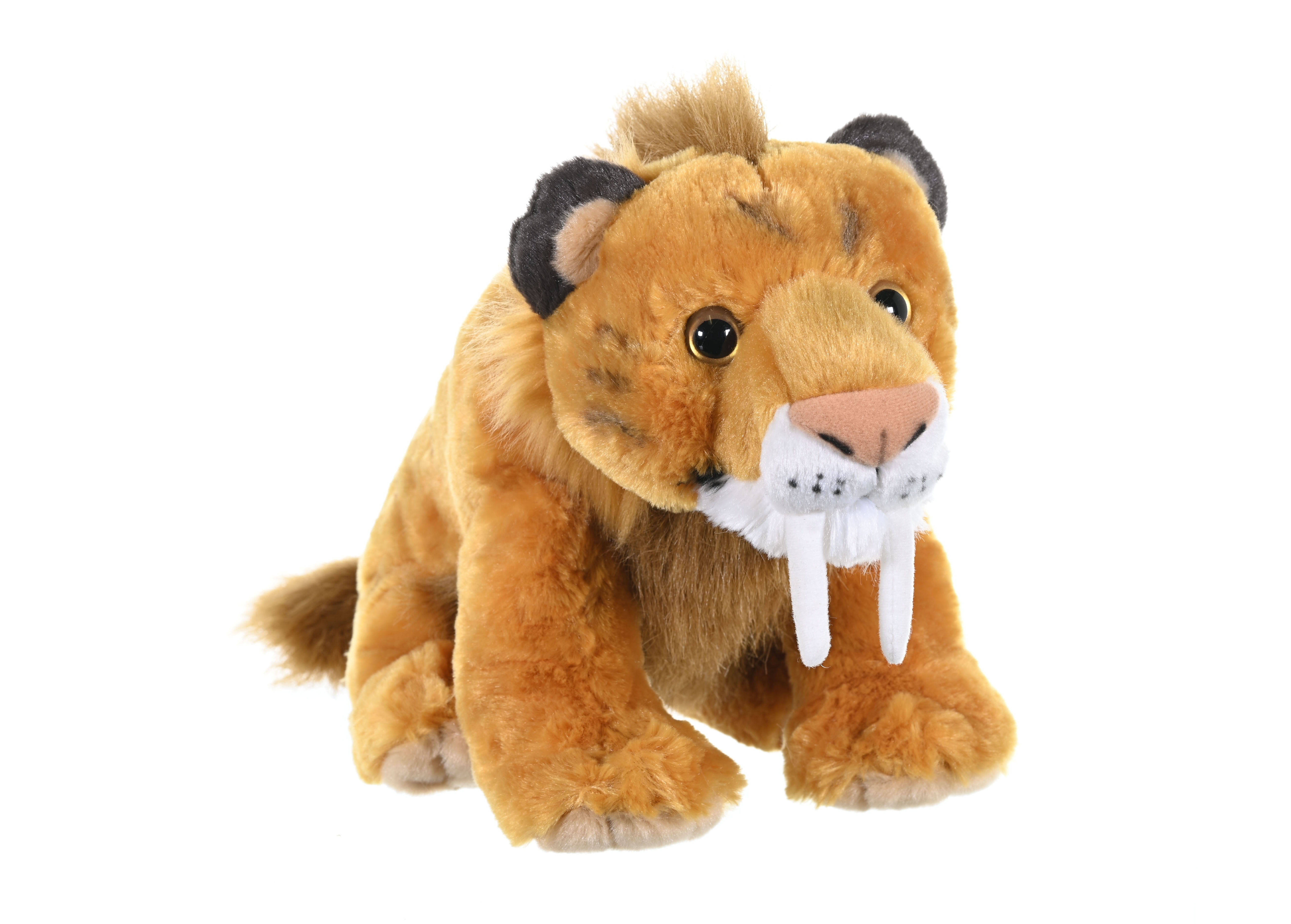 Wild Republic Smilodon Plush, Stuffed Animal, Gifts for Kids, Cuddlekins, 12 Inches