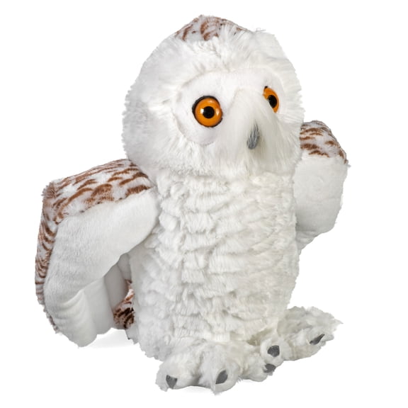 Wild Republic Snowy Owl Plush, Stuffed Animal, Plush Toy, Gifts for Kids, Cuddlekins, 12 Inches
