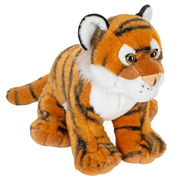 Wild Republic Tiger Cub Plush, Stuffed Animal, Plush Toy, Gifts for Kids, Cuddlekins, 12 Inches