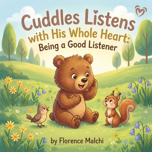 Cuddles Big Heart Cuddles Listens with His Whole Heart: Being a Good Listener: A Social Emotional Children's Book About Empathy, Friendshi, Book 2, (Paperback)