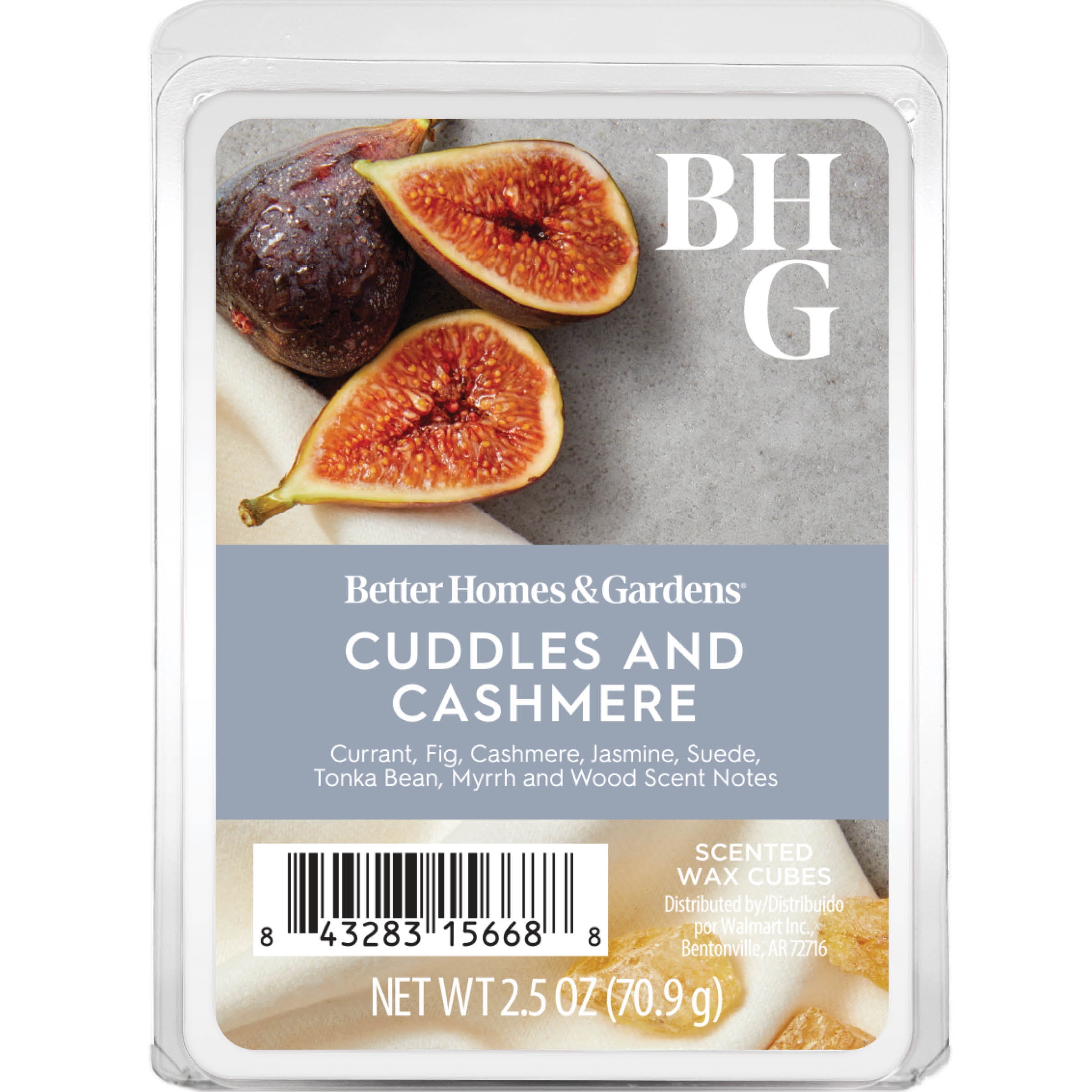 Cuddles and Cashmere Scented Wax Melts, Better Homes & Gardens, 2.5 oz (1-Pack) - Walmart.com