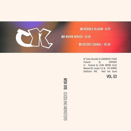 Cuddling Monsters (Zentaskai & Laura Merino Allue) - Cuddling Monsters, Vol. 3 - Music & Performance - Vinyl