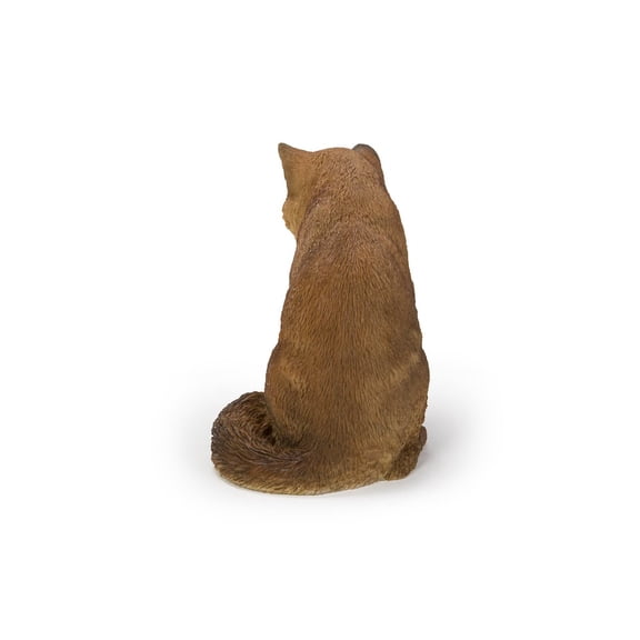 Hi-Line Gift Ltd. Cuddling Mother And Baby Fox Garden Statue
