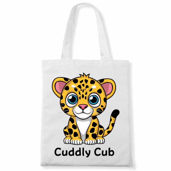 Cuddly Cub Halloween Funny Canvas Bag Gift For Women Canvas Bag 2Pcs