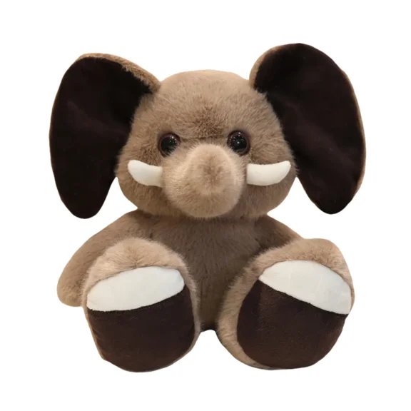 Cuddly Large Elephant Stuffed Animal-Soft Stuffed Elephant Toy Kawaii Bedroom Decor Gift-13inches
