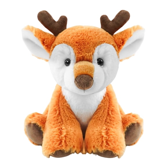 Cuddly Plush Forest Animal Doll Figurine for Home Decoration - Soft and Safe Stuffed Pet for All Ages