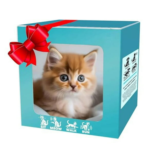 Cuddly Robotic Cats Plush Toy With Automatic Response Barking Tail Wagging Robot Life Like For Toddler Companion