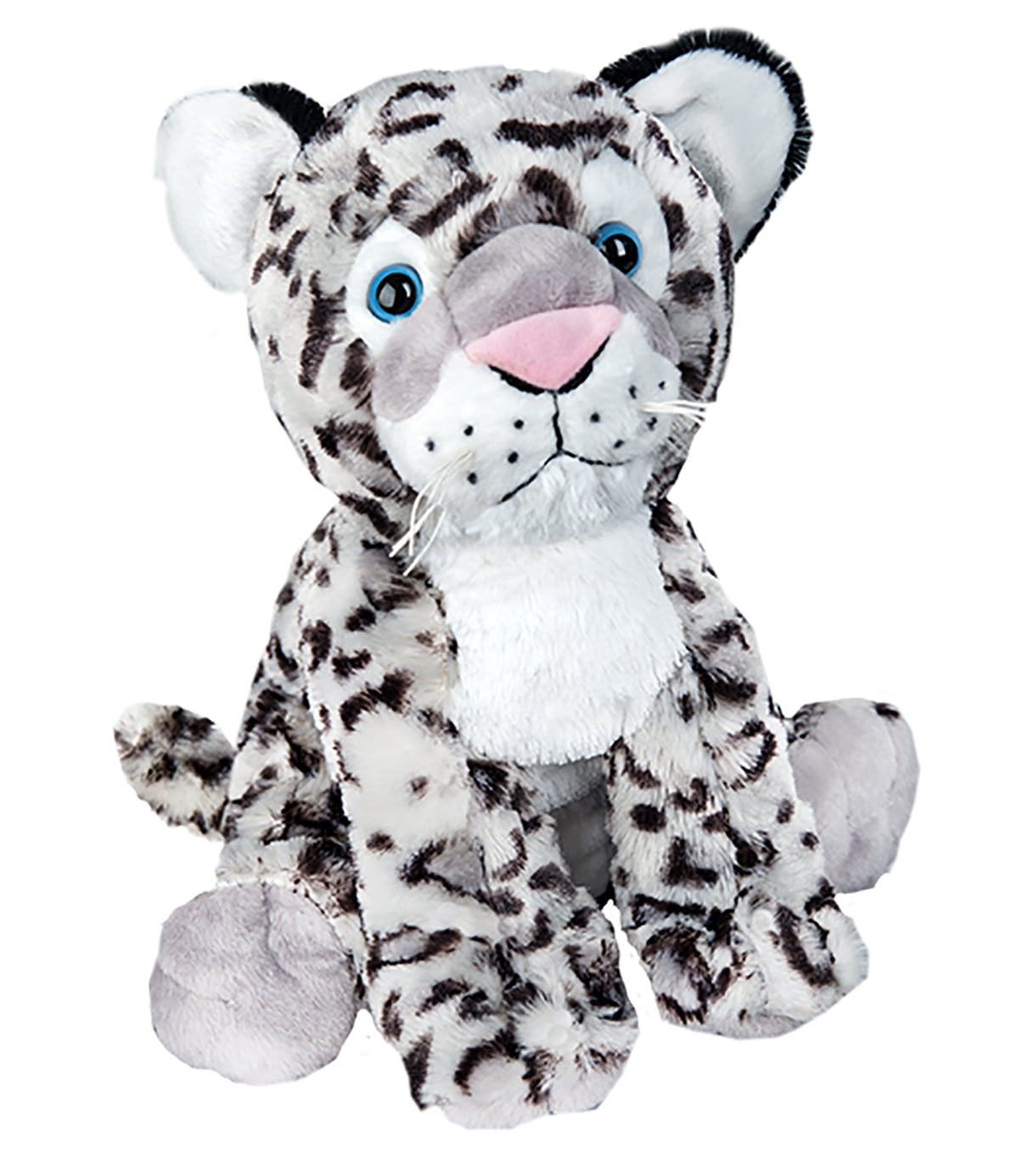 New Cuddly Soft 16 inch Stuffed Snow Leopard - We stuff 'em...you love ...