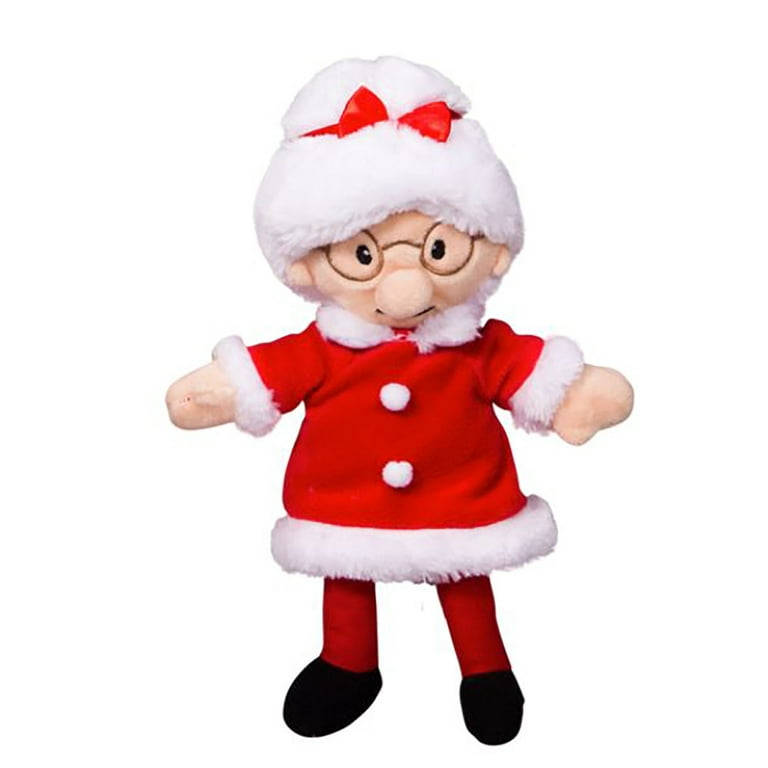 Stuffed mr and best sale mrs santa claus