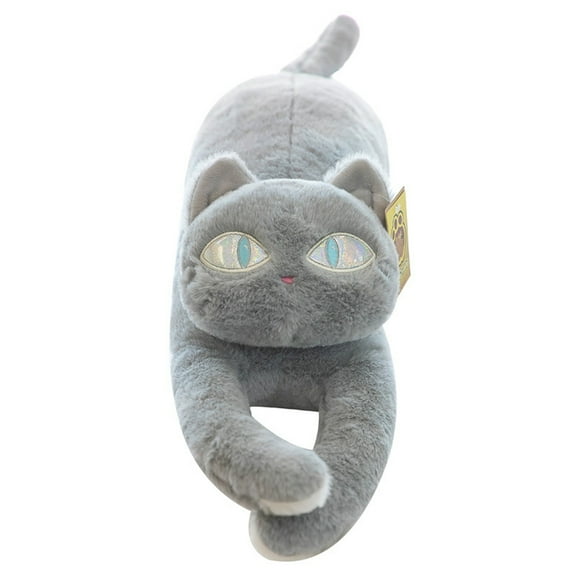 Cuddly USB Heated Cat Soft Cushion Warm Compress Doll Comfortable Sleep Companion For Home Relaxation