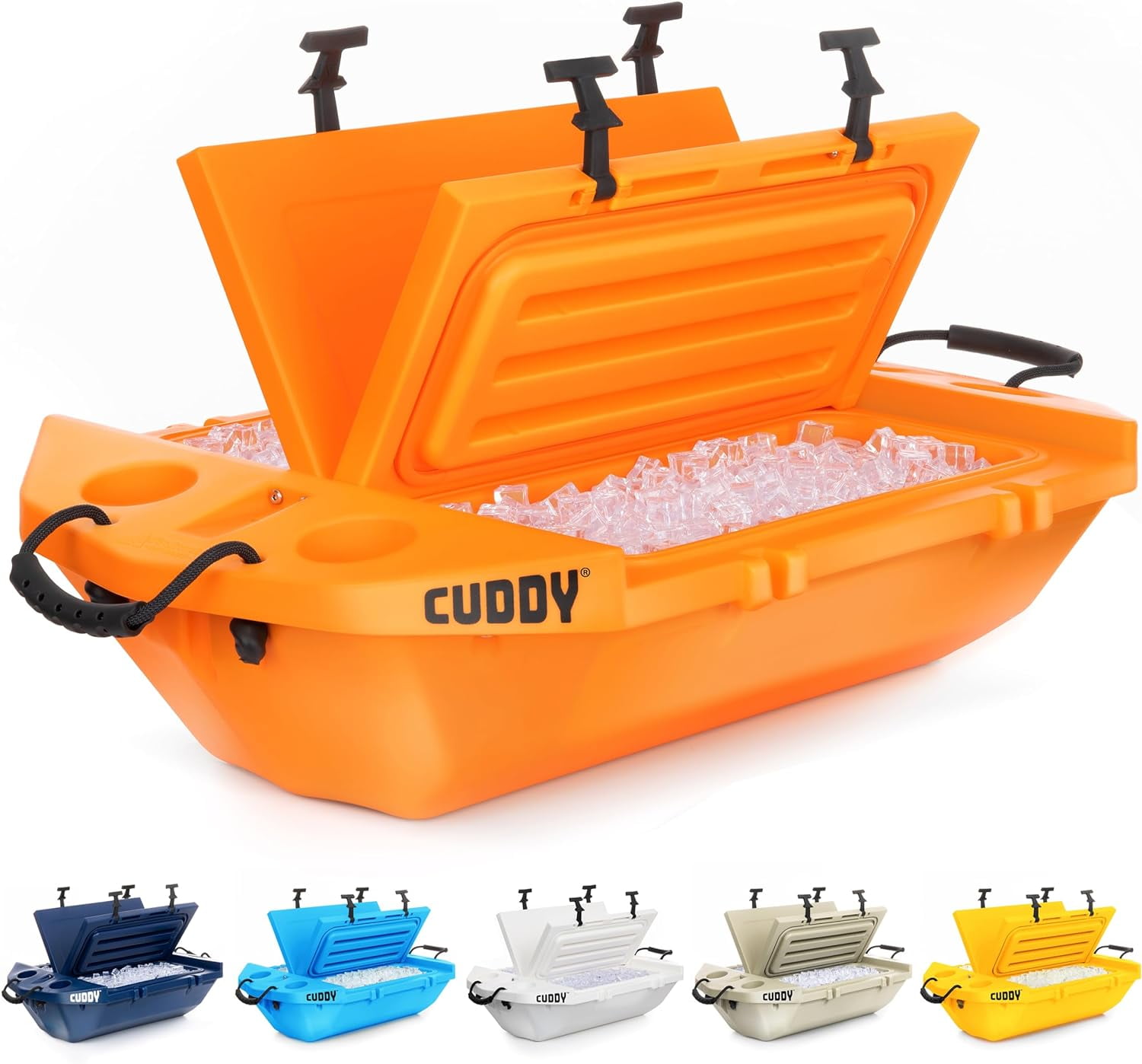 Cuddy Floating Cooler and Dry Storage Vessel – 40QT – Amphibious Hard ...