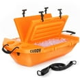 thumbnail image 1 of Cuddy Floating Cooler and Dry Storage Vessel - 40QT - Amphibious Hard Shell Design, Orange, 1 of 6