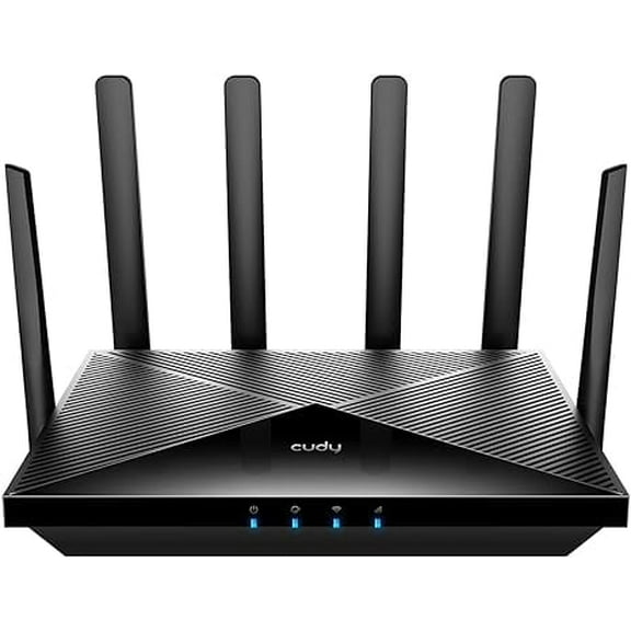Cudy New 5G NR SA NSA AX3000 WiFi 6 CPE Router, AX3000 Dual SIM 5G Cellular Router, Qualcomm IPQ5018, SDX62, MU-MIMO, Detachable Antennas, Band Lock, VPN, Zerotier, Cloudflare, P5