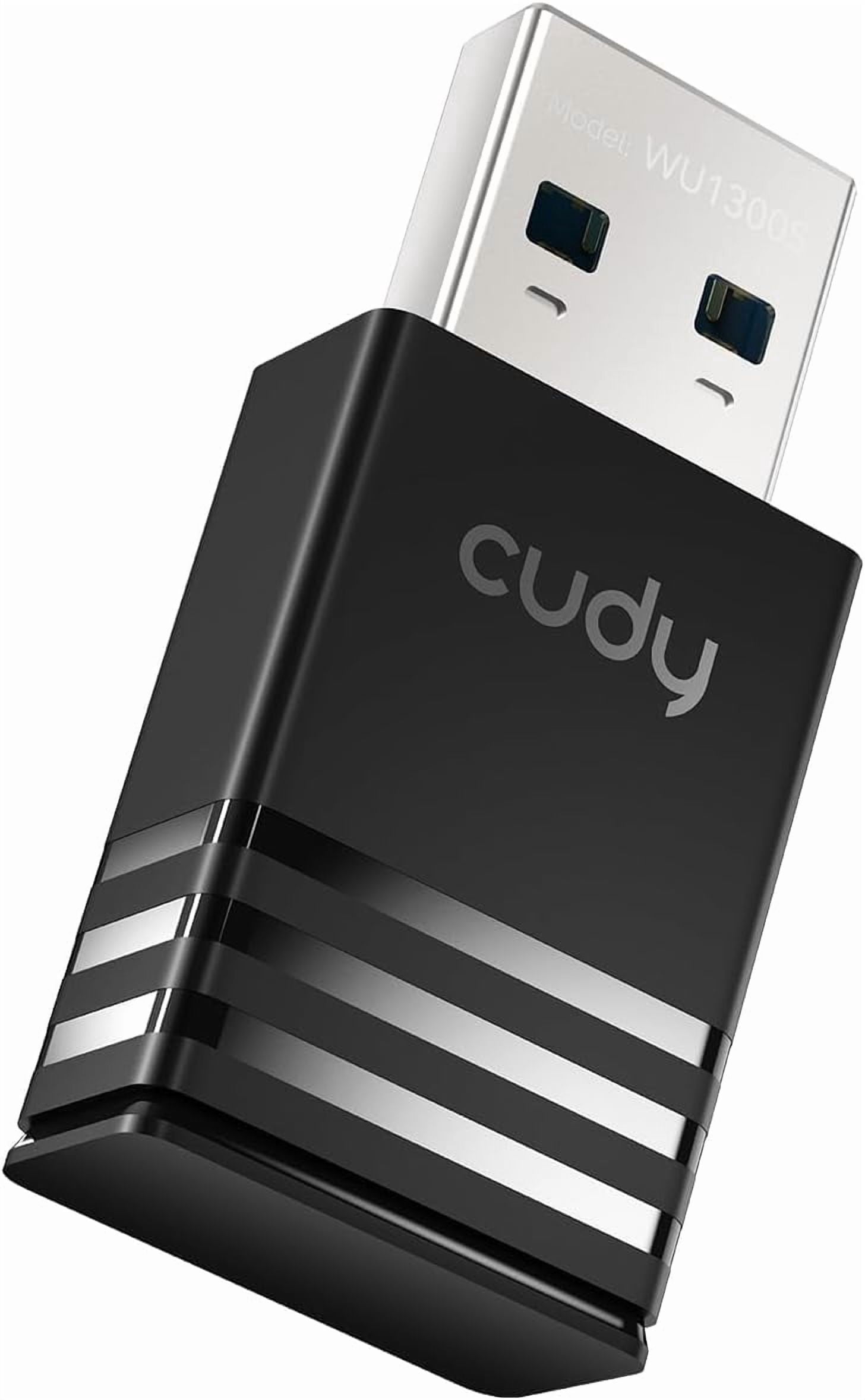 Simple Usb Adapter Cudy, USB WiFi Adapter, WU1300S, Dual Band 2.4GHz 5GHz up to 1300Mbps ...