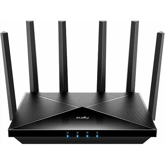 Cudy BE6500 WiFi 7 Router Dual Band Gaming Router, 2.5G WAN Port, 6500Mbps, VPN Client and Server, Cudy APP and Mesh Compatible, Broadcom 2 GHz Quad-Core CPU, WR6500H
