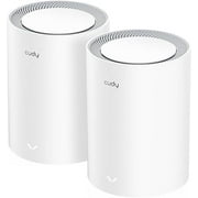 Cudy Dual Band BE3600 WiFi 7 Wi-Fi Mesh System, 3.6 Gbps 160 Mhz, Coverage up to 4,800 Sq.ft, 3 Gigabit Ports, Multi-VPN Compatible, Cudy APP ControlM3600 2-Pack