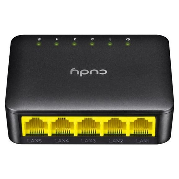 Cudy GS105D 5 Port Gigabit Ethernet Network Desktop Switch and Ethernet Splitter