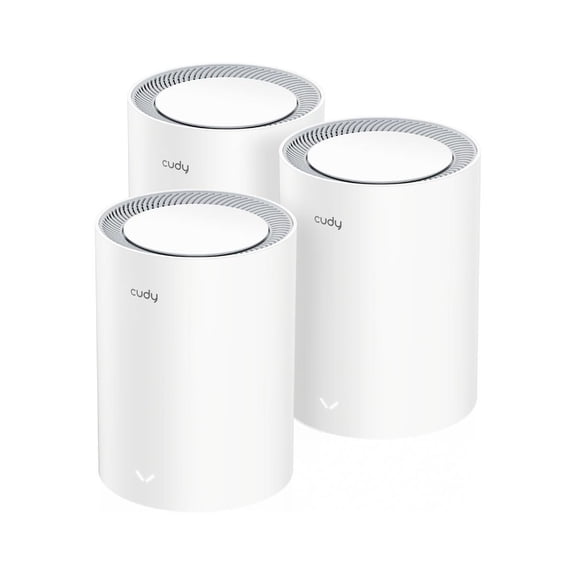 Cudy M3000 AX3000 Wireless Dual-Band Wi-Fi 6 Multi-Gig Mesh Router, 3-Pack