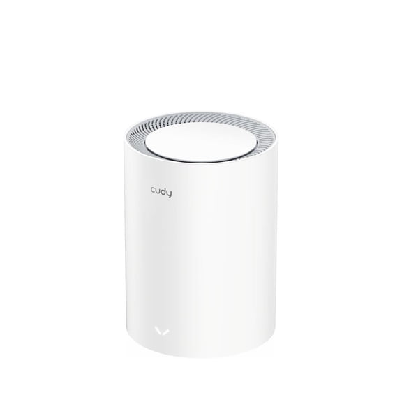 Cudy M30001-PACK Wi-Fi 6 2.5G Mesh System Wireless Router & Extender - Covers up to 2500 Sq. ft. - Black