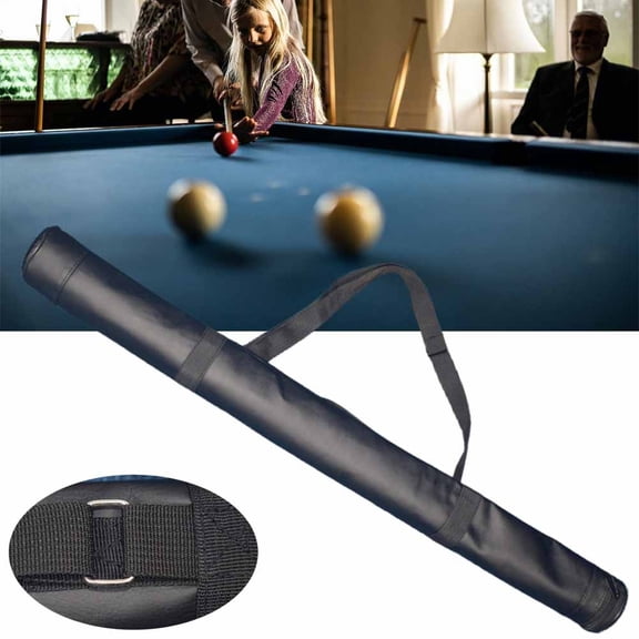Cue Bag Case Carry Bag Lightweight Portable for 1/2 Snooker Billiard Stick Rod