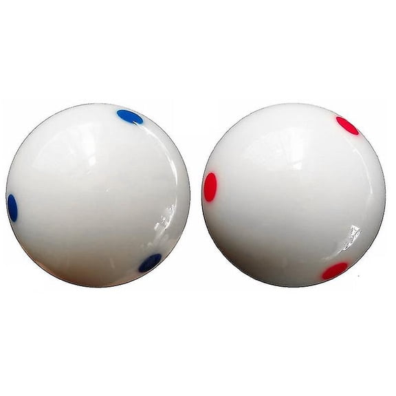 Cue Ball 57Mm Standard American Billiard Resin Cue Ball Blue And Red