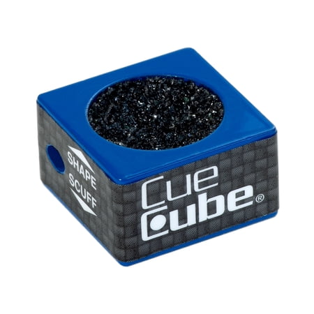Cue Cube Pool Billiard Cue Tip Tool 2 in 1 Shaper Scuffer Nickel or Dime Radius Choose your Color price history and forecast - Cue Cube