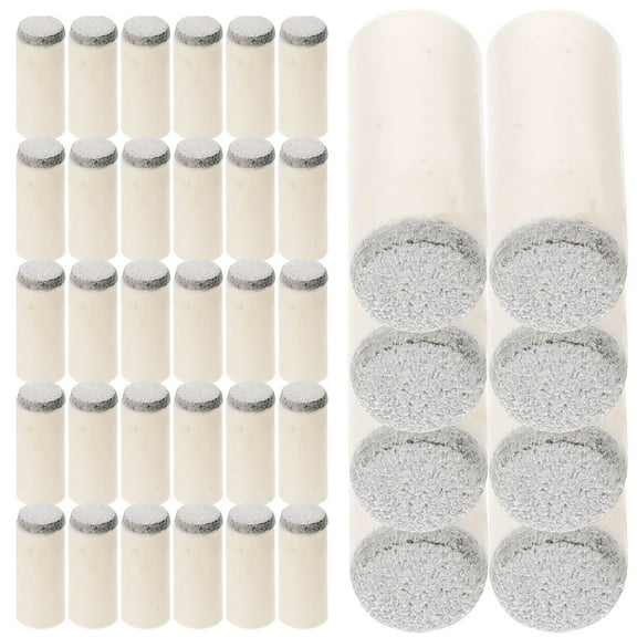 Cue Stick Pool Table 100 Pcs Tips for Billiard Universal Swimming Plastic