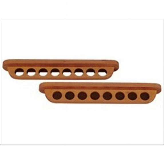 CueStix WR8R HONEY Wall Rack - 8 Cue Roman Honey