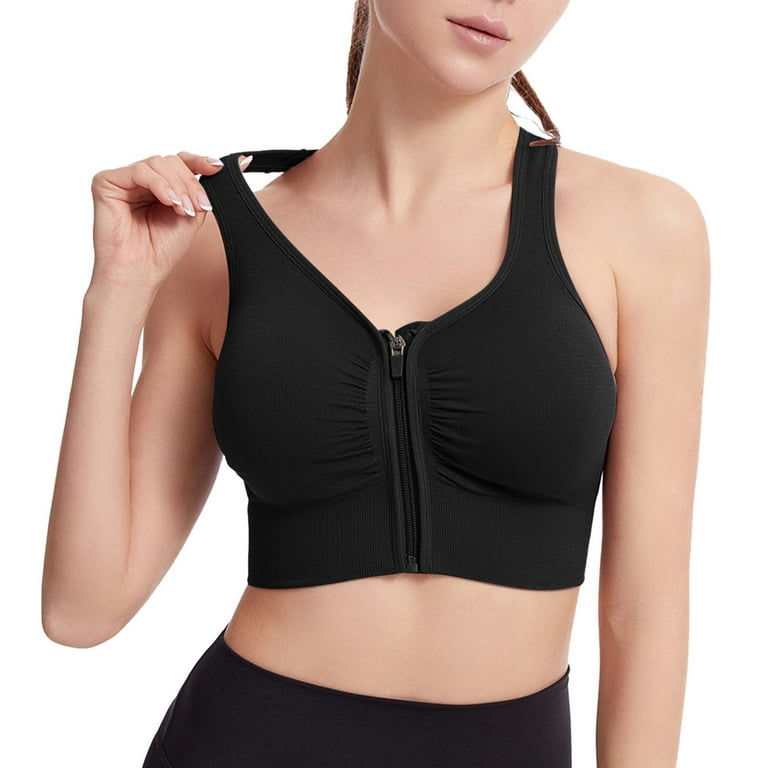 Cuekondy Yoga Bras for Women Chest Sport Underwear Like Hot Cakes Hollow  Sport Breathable Sport Comtable Wireless Womens Tops 