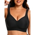 thumbnail image 1 of Cueply Bras for Women Plus Size Wireless Bra Full Coverage Support Wide Strap Seamless Comfort, 1 of 9
