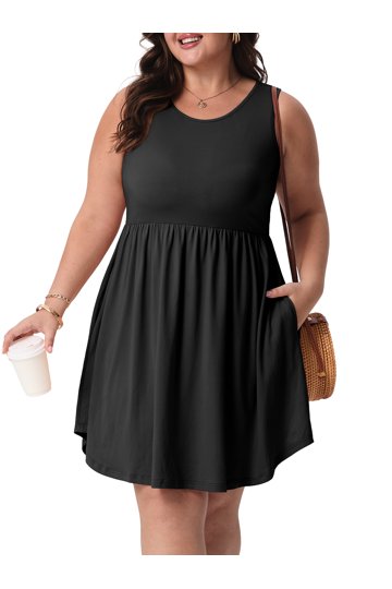 White Plus Size Dresses for Women