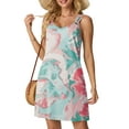 thumbnail image 1 of Cueply Summer Dresses for Women Beach Sundresses Swimsuit Coverup Mini Dress with Pockets, 1 of 6