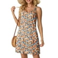 thumbnail image 1 of Cueply Summer Dresses for Women Beach Sundresses Swimsuit Coverup Mini Dress with Pockets, 1 of 6