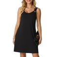 thumbnail image 1 of Cueply Summer Dresses for Women Beach Sundresses Swimsuit Coverup Mini Dress with Pockets, 1 of 7