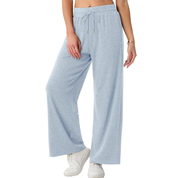 Cueply Wide Leg Sweatpants Women Casual Baggy Heavyweight Lounge Sweat Pants Winter Joggers with Pockets