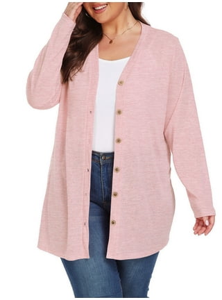 Women's Plus-Size Cardigans and Sweaters