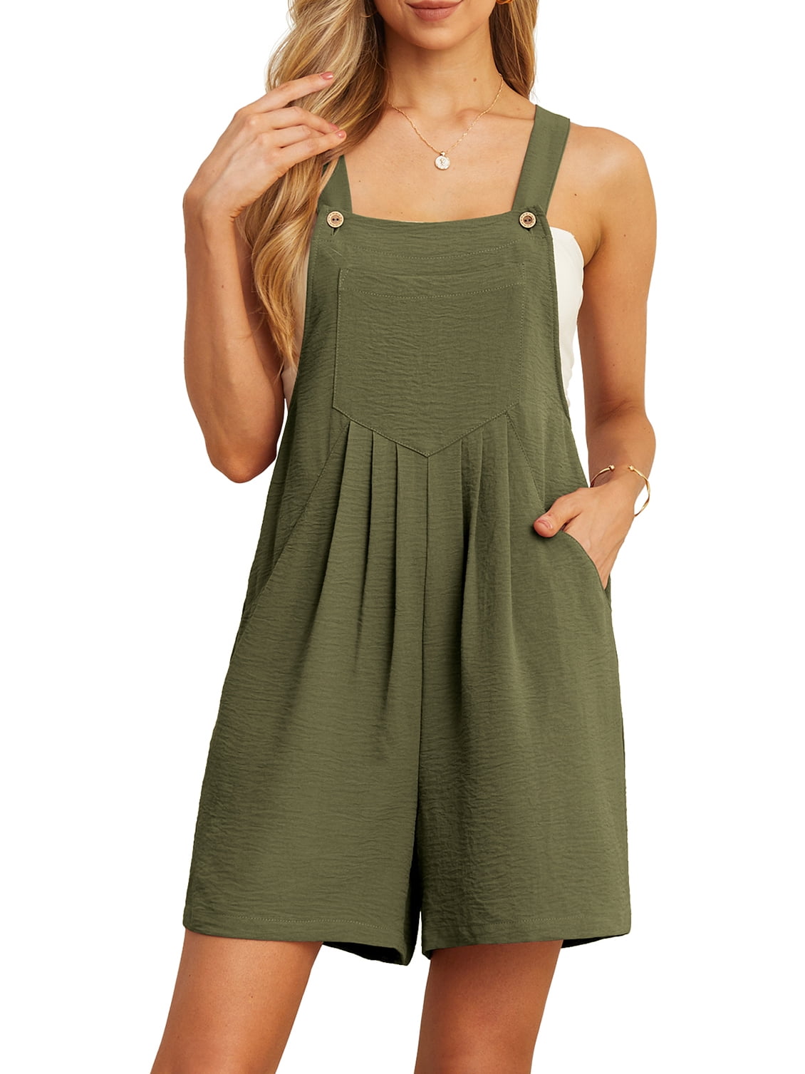 VUTRU [Spring/Summer] Casual Adjtable Strap Loose Jumpsuit