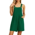 thumbnail image 1 of Cueply Rompers for Women Short Overalls Casual Summer Adjustable Strap Shorts Jumpsuit with Pockets, 1 of 7