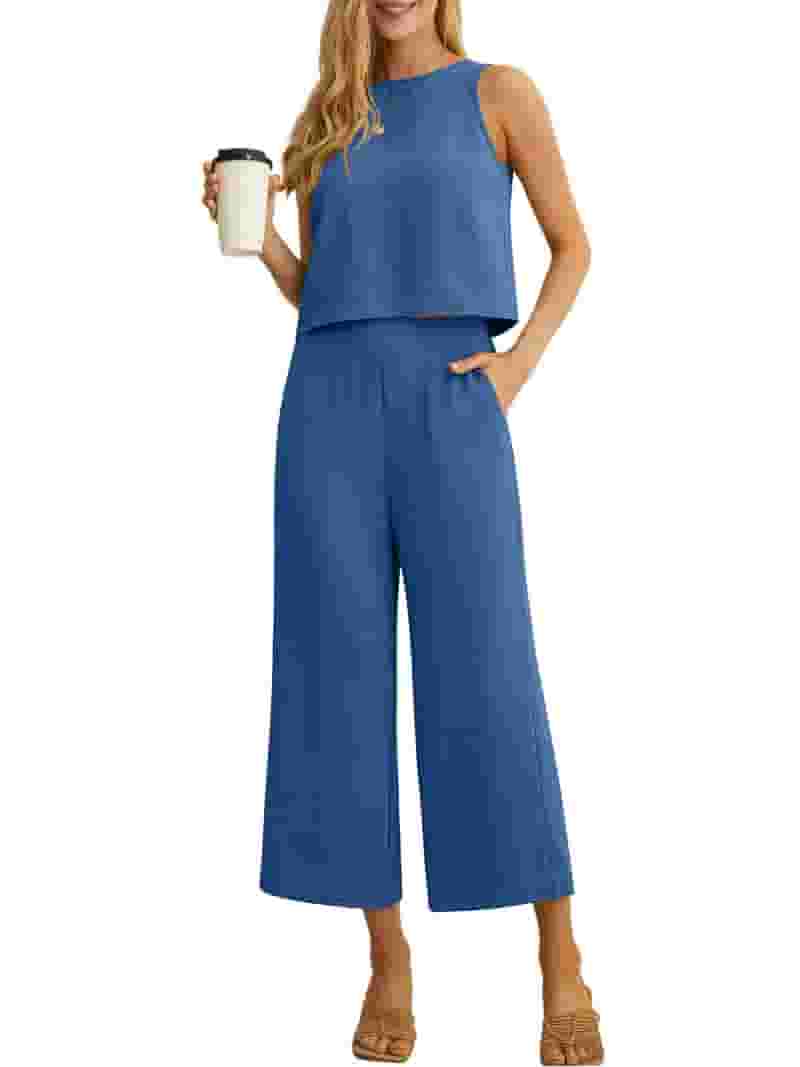 Casual Print Patchwork Pocket U Neck Loose Jumpsuits(10 Colors) Casual Print Patchwork Pocket U Neck Loose Jumpsuits(10 Colors)