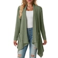 thumbnail image 1 of Cueply Womens Cardigan Long Sleeve Knit Soft Fall Open Front Duster Lightweight Coat with Pocketes, 1 of 8