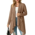 thumbnail image 1 of Cueply Womens Cardigan Long Sleeve Knit Soft Fall Open Front Duster Lightweight Coat with Pocketes, 1 of 7