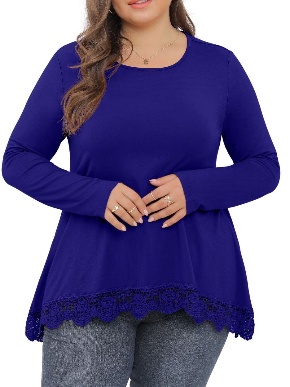 Red Crop Top - Wine Half Sleeve Lace Crop Top - Plunging Neckline Crop Top