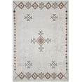thumbnail image 1 of Cuernavaca Beige Modern Polyester Area Rugs for Living Room Washable Rugs Boho Moroccan Area Rug Soft Geometric Bohemian Carpet Distressed Indoor Rug for Bedroom Dining Room Office Nonslip Rug, 1 of 9