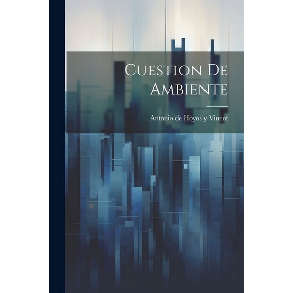 Cuestion de ambiente (Paperback)